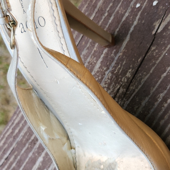 Linea Paola Peep Toe Stilettos - Picture 8 of 9